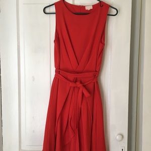 ModCloth Red Cocktail Dress